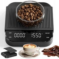 WAGA ELEKTRONICZNA PRECYZYJNA 3000G Z TIMEREM DO ESPRESSO I FUNKCJĄ TARY