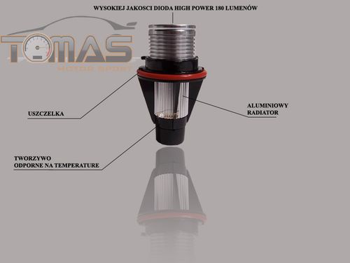 Marker Ringi LED BMW E60 E61 E39 x5 E65 E63 1szt na Arena.pl