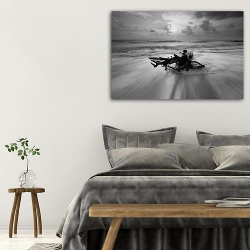 Deco Panel, Gałąź na brzegu morza 2 90x60 na Arena.pl