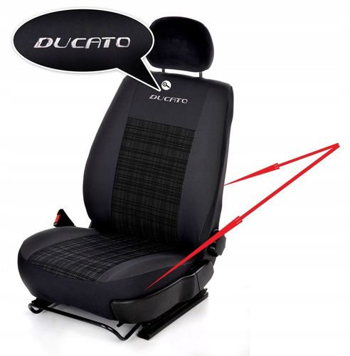 Pokrowce FIAT DUCATO PEUGEOT BOXER JUMPER od 2006+ na Arena.pl