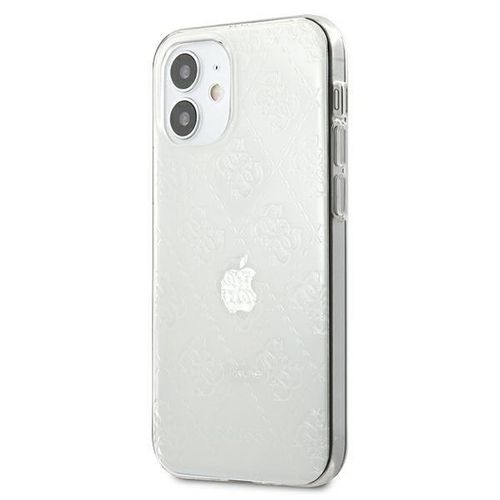 Guess GUHCP12S3D4GTR iPhone 12 mini 5,4" transparent hardcase 4G 3D Pattern na Arena.pl