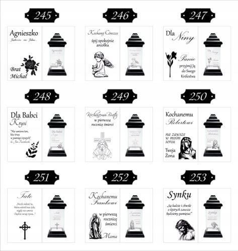 ZNICZ personalizowany GRAWER wszystkich świętych personalizacja DLA MATKI na Arena.pl