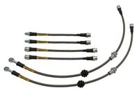 Mitsubishi Lancer 8 Zestaw Przewodów Hamulcowych Teflonowych W Oplocie
