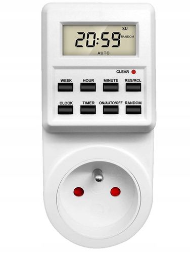 PROGRAMATOR WŁĄCZNIK WYŁĄCZNIK CZASOWY TIMER na Arena.pl