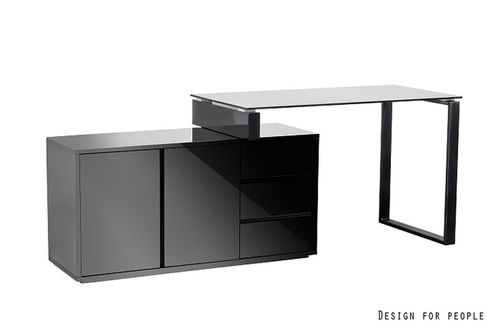 BIURKO MDF MARIN CZARNY na Arena.pl