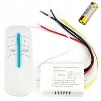 Dwukanałowy bezprzewodowy włącznik 230V 500W