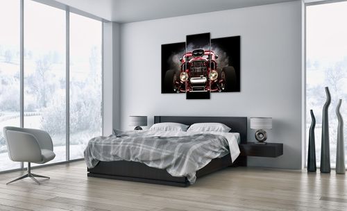 Obraz Na Płótnie - Samochód Retro - 130X100 Cm - Cb130X100-2422 na Arena.pl