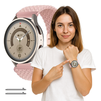 Pasek do Amazfit GTR Mini opaska na smartwatch uniwersalny różowy 20mm