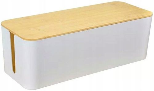 Elegancki POJEMNIK ORGANIZER schowane kable listwy na Arena.pl