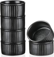 Vancasso Forte Zestaw 6 Żeliwnych Foremek do Muffinek i Deserów