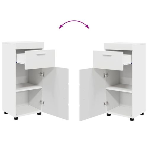 Szafka Łazienkowa z drzwiami TULUM Biały 37 x 31.5 x 82 cm na Arena.pl