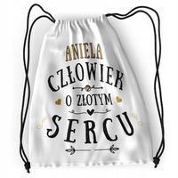 Plecak Dla Anieli Szkolny Worek Torba Z Nadrukiem Ze Zdjęciem