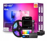 Taśma TV LED RGB IC Ambient Inteligentna synchronizacja ekranu 4m ''40-60''