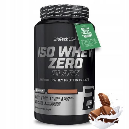BioTech Iso Whey Zero Black Białko 908g Czekolada na Arena.pl