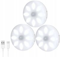 Lampa LED z czujnikiem ruchu do zamontowania USB C magnetyczna