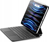KLAWIATURA DO IPADA PRO 12,9" ETUI CZARNE PODŚWIETLANA KLAWIATURA ESR