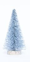 choinki brokatowe srebrne 8 cm 2 szt. | chb-8-sr