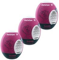 Masturbator-Eggs (Set Of 3 Bubble)