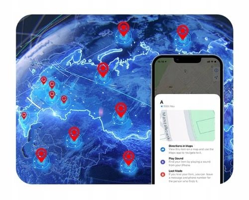 LOKALIZATOR KLUCZY AIR TAG DO iOS APPLE IPHONE BRELOK Z GPS +ETUI BLUETOOTH na Arena.pl