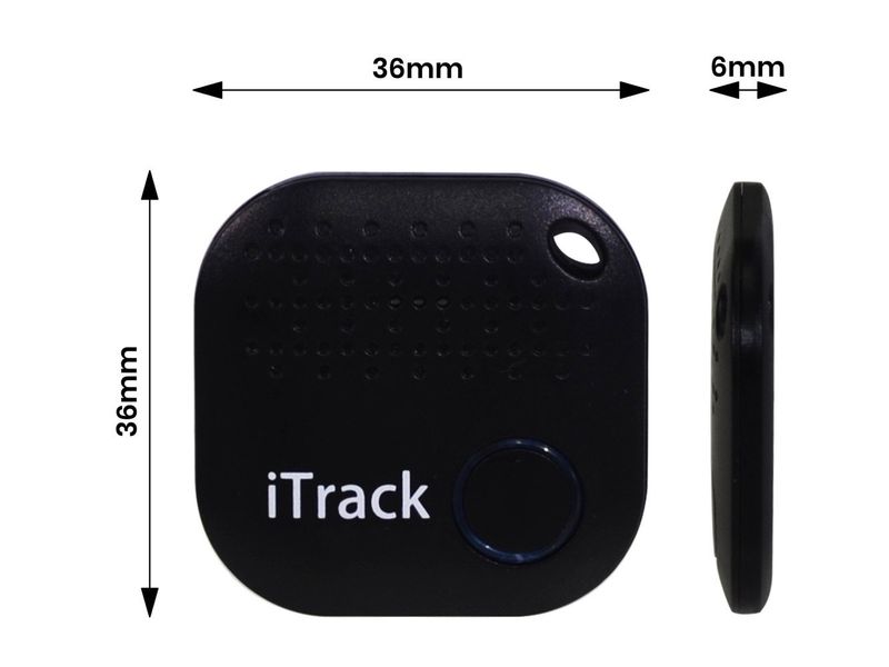 iTrack2 lokalizator kluczy Bluetooth GPS czarny zdjęcie 5
