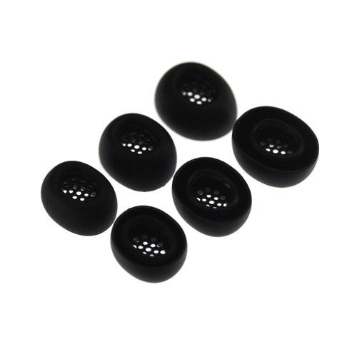 Gumki do Xiaomi Redmi Buds 3 Pro / Xiaomi Redmi Buds 3 S,M,L czarne na Arena.pl