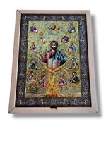 Obraz 3D Jezus Apostołowie Bóg 28X19,5 Cm Drzewo 18 Mm