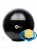 PIŁKA GIMNASTYCZNA REHABILITACYJNA 65CM DO ĆWICZEŃ FITNESS JOGI + POMPKA