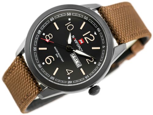 Zegarek męski NAVIFORCE - CAGO 9101 -3A - DATA na Arena.pl