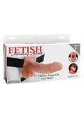 Żelowa Proteza Penisa Dla Panów Fetish 7'' Hollow Strap-On