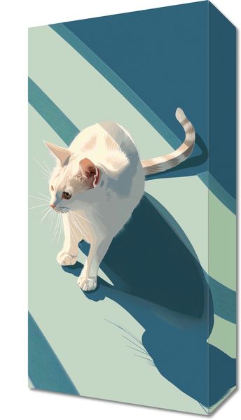 Obraz 20x40cm Kocia Persona zdjęcie 1