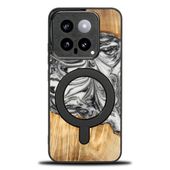 etui bewood unique na xiaomi 14 pro - 4 żywioły - ziemia z magsafe