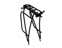 BAGAŻNIK ROWEROWY KROSS ADVENTURE 28" 25kg UNIWERSALNY na ROWER CZARNY