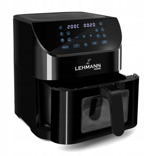 FRYTKOWNICA BEZTŁUSZCZOWA FRYTOWNICA 8L PIEKARNIK AIRFRYER DWUKOMOROWA na Arena.pl