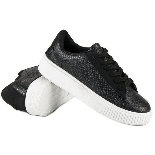 Czarne Trampki Snake Print r.41 na Arena.pl