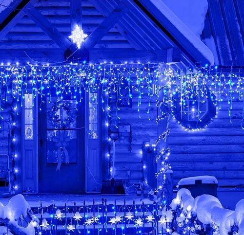 SOPLE FLASH 200 LED ZEWNĘTRZNE NIEBIESKIE CHOINKOWE lampki na Arena.pl