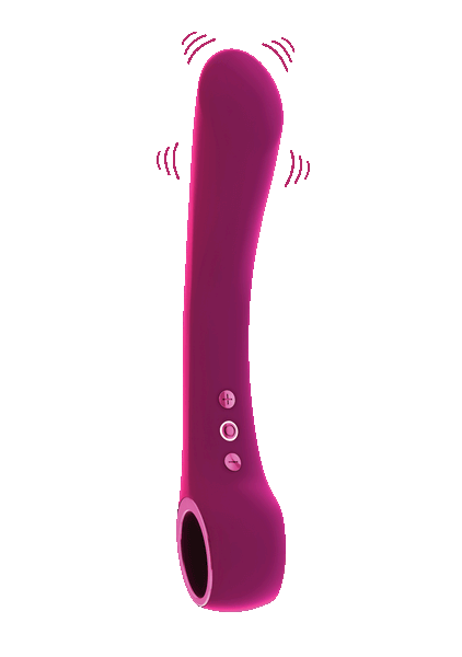 Ombra - Bendable Vibrator Punkt G - Pink zdjęcie 3