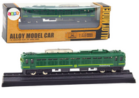 Model Kolekcjonerski Pociąg Wagon1:48 Metalowy Zielony