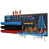 Tablica warsztatowa narzędzia 115,8x39cm 21 kuwet