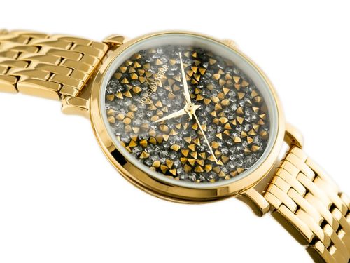 ZEGAREK DAMSKI JORDAN KERR - SS357 (zj926f) gold/graphite na Arena.pl