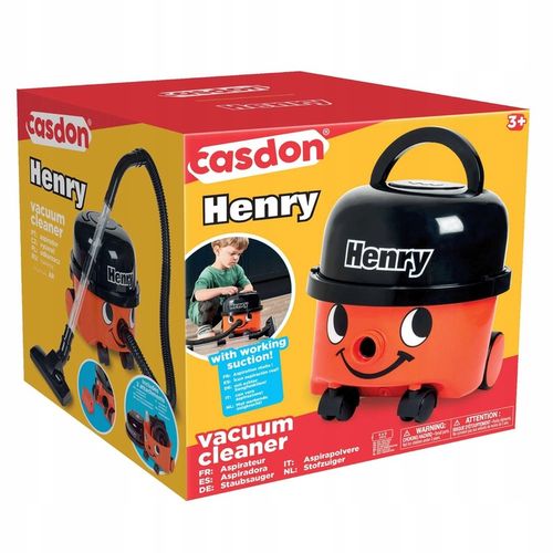 ODKURZACZ HENRY DLA DZIECI CZERWONY FUNKCJA SSANIA CASDON na Arena.pl