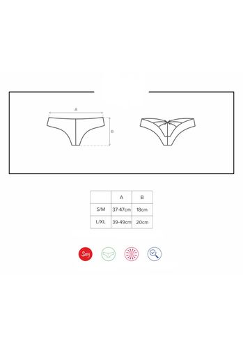 frivolla figi czarne l/xl na Arena.pl