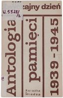 Rada Ochrony Pomników Walki I Męstwa Zwyczajny dzień Antologia Pamięci 1963