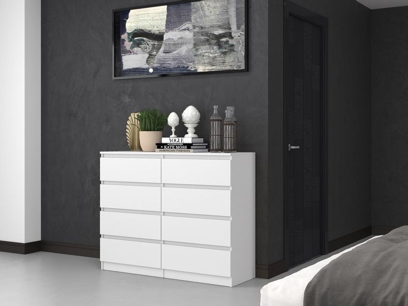 KOMODA MALWA M8 120 - BIEL zdjęcie 7
