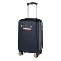 Mała kabinowa walizka PUCCINI LOS ANGELES ABS017C 1 Czarna