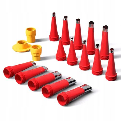 Końcówki do Silikonu Silikonowania Dysza Wyciskacz Aplikator Tubowy 32 na Arena.pl