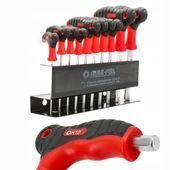 10x KLUCZE IMBUSOWE HEX IMBUSY ZESTAW 2-10 mm Rowerowe Sześciokątne