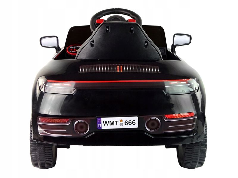 Auto Na Akumulator 2 Silniki 2x6V Pilot Czarne zdjęcie 4