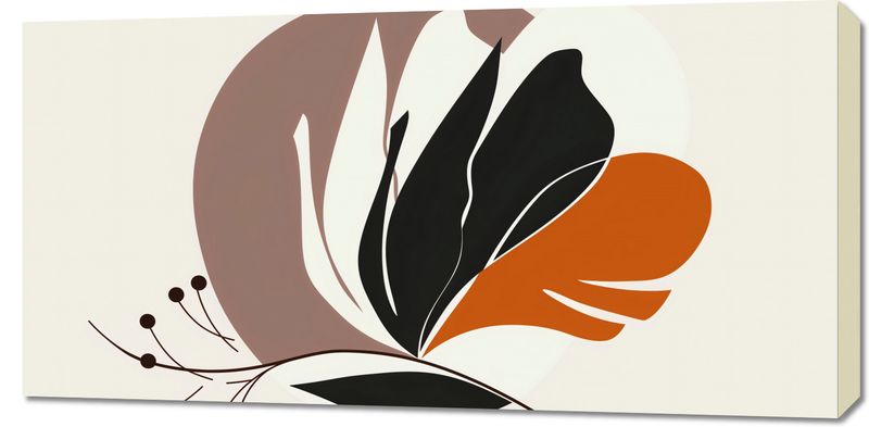 Obraz 100x50cm Elegancja Roślinna zdjęcie 1