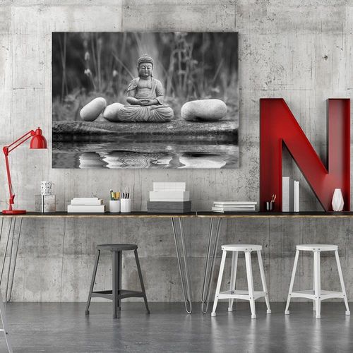 Obraz na płótnie - Canvas, Budda nad wodą 3 60x40 na Arena.pl