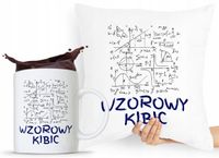 Zestaw Poduszka + Kubek Dla Kibica Prezent Z Nadrukiem Ze Zdjęciem